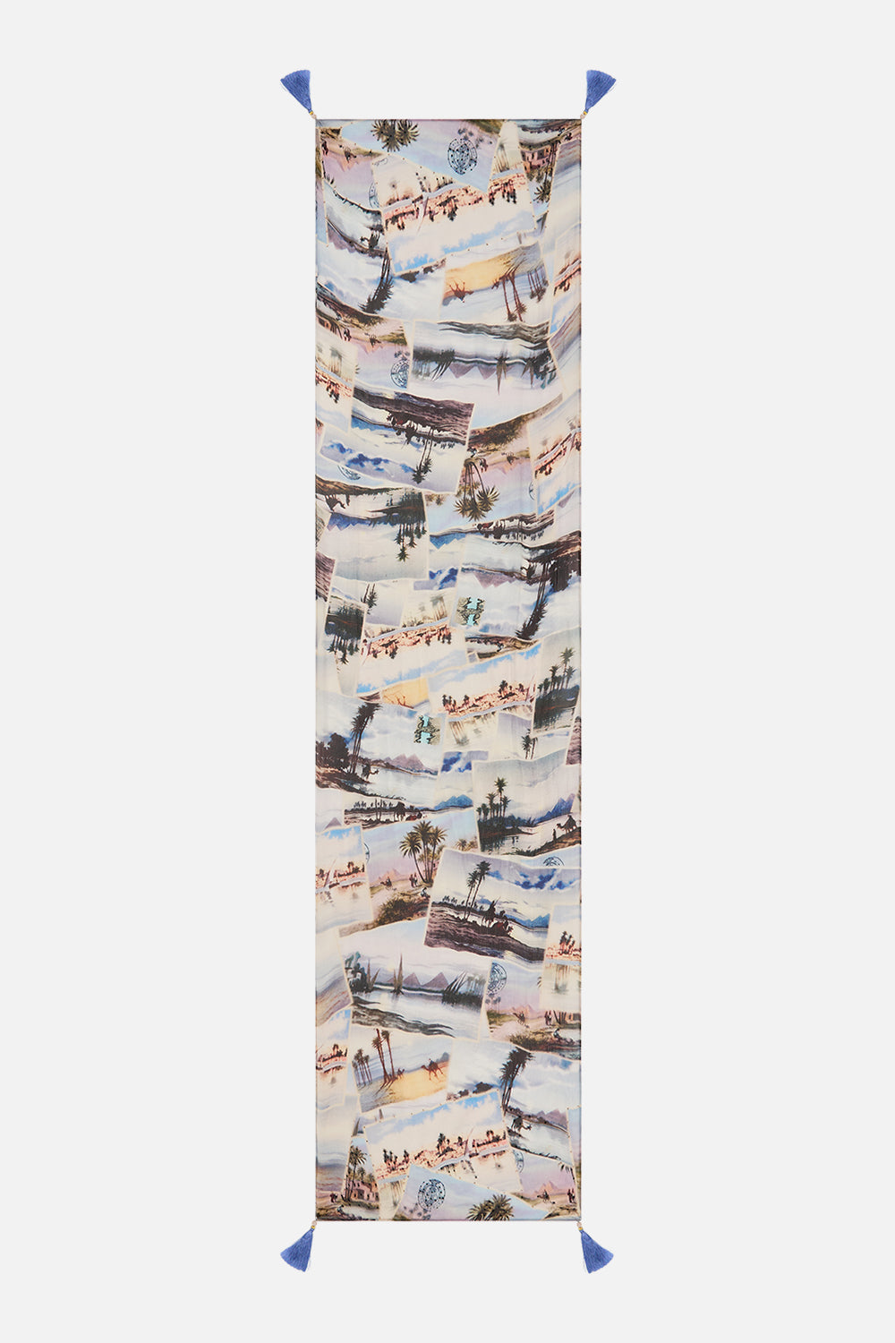 The CAMILLA MID LENGTH BOARDSHORT MIDNIGHT MUSES in our  print.