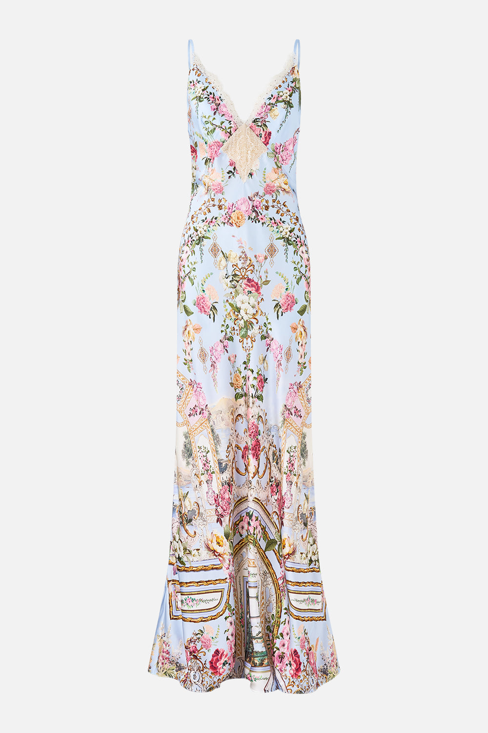 The CAMILLA SKIRT WITH SHAPED SEAM TALES OF TOPKAPI PALACE in our  print.