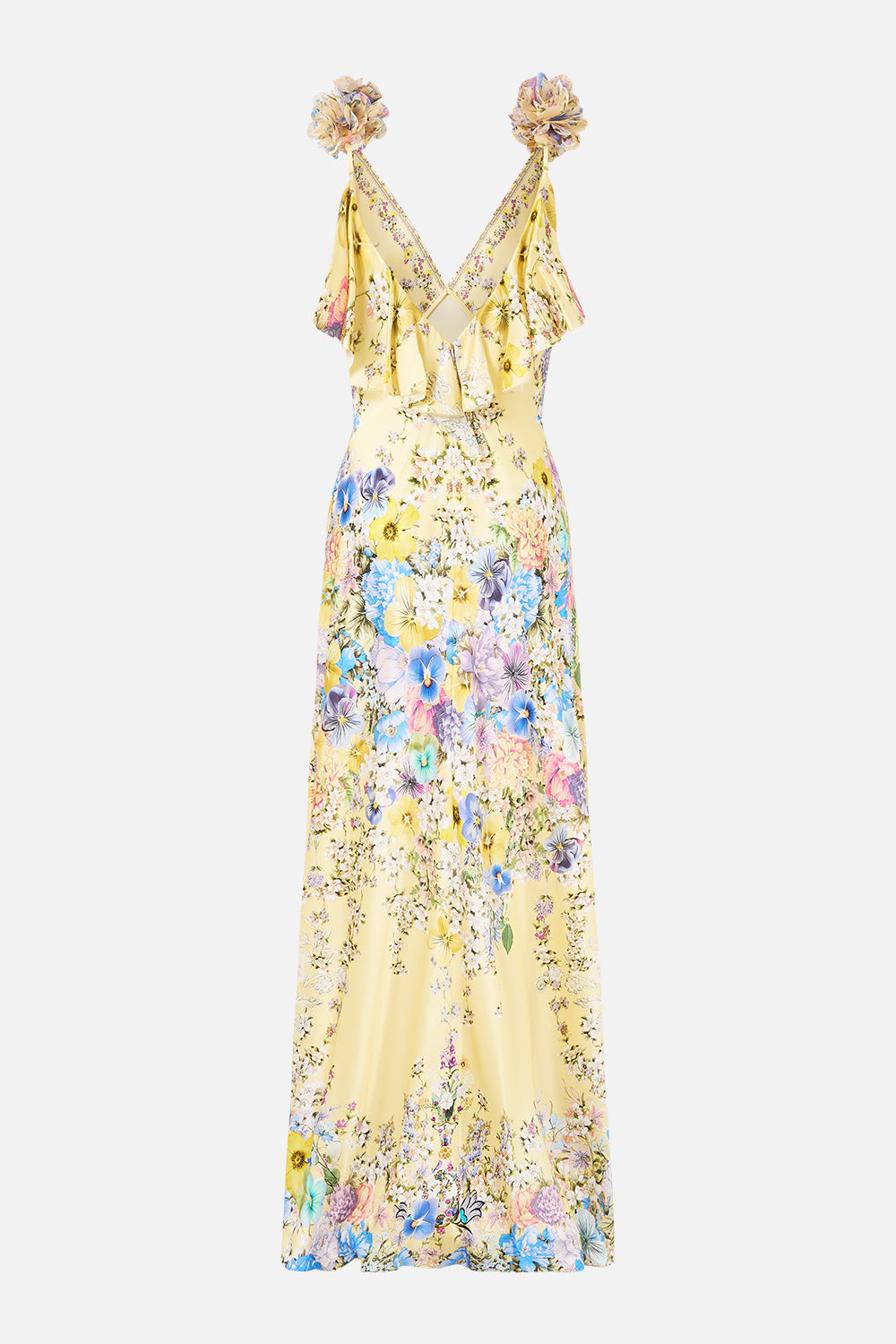 The CAMILLA BATWING KAFTAN BODRUM BOTANICALS in our  print.