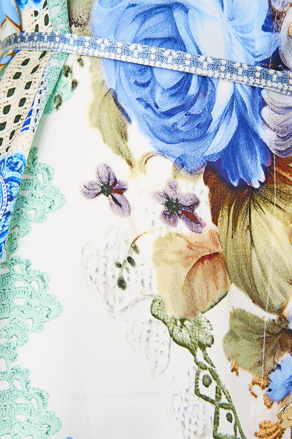 The CAMILLA KIDS SHORT SLEEVE SQUARE NECK TEE THE POTTERY PARLOUR in our THE POTTERY PARLOUR print.